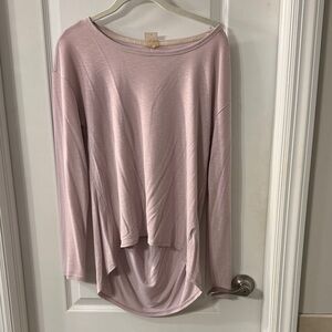CALIA by Carrie Underwood Soft Mauve Long Sleeve Tee